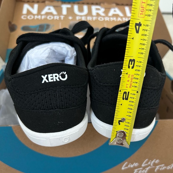 XERO NWT! Women’s ‘DILLON’ Shoes Black White Slip-Ons Barefoot Classic Sneaker 6 - Picture 8 of 14